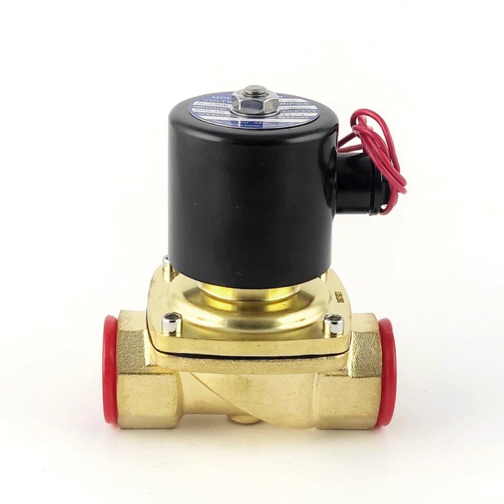 Нормально закрытый клапан прямого действия Sanlixin 2W-350-35C EPDM AC220V 0-7 bar 1" 1/4" (66778801659)