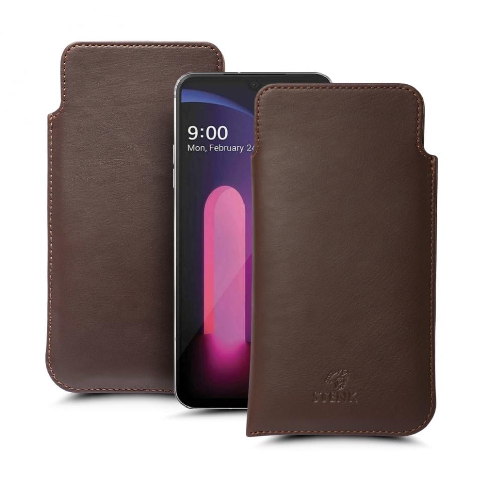 Футляр Stenk Elegance для LG V60 ThinQ Коричневий (68977) Футляр Stenk Elegance для LG V60 ThinQ Коричневий (68977)