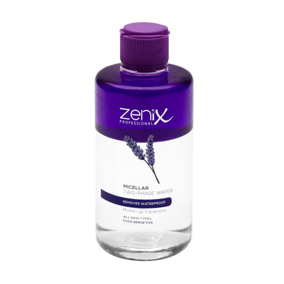 Мицеллярная вода для снятия макияжа Zenix двухфазная 200 мл