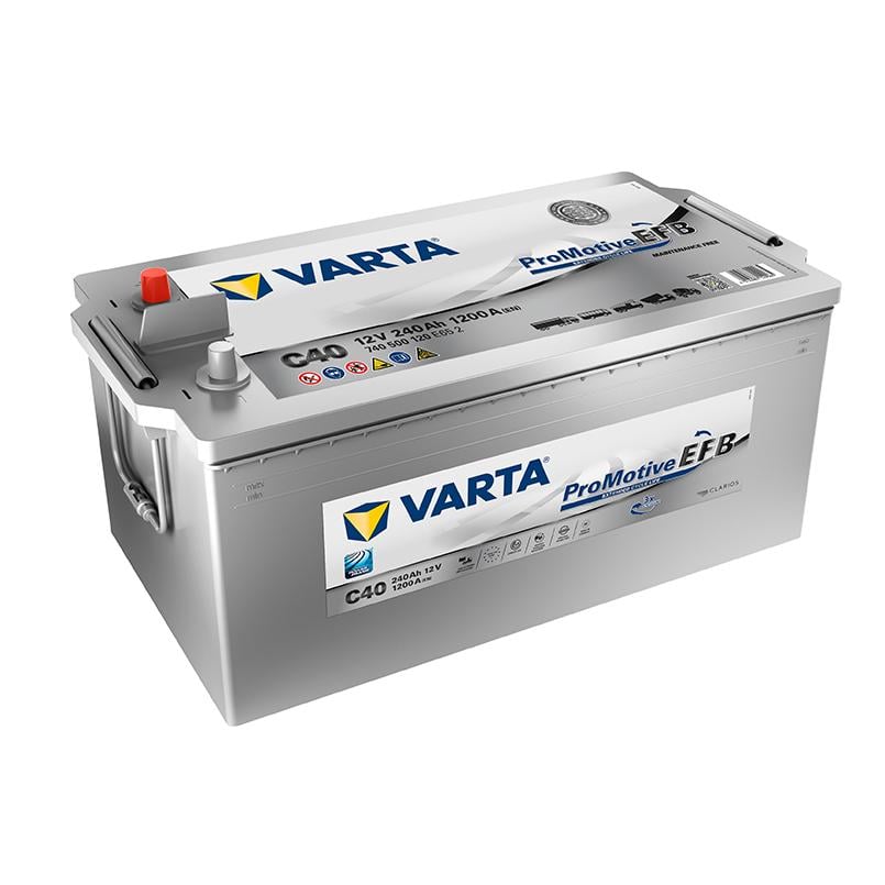 Аккумулятор Varta PROmotive EFB C40 (3) 240Ah/12V [+ -]
