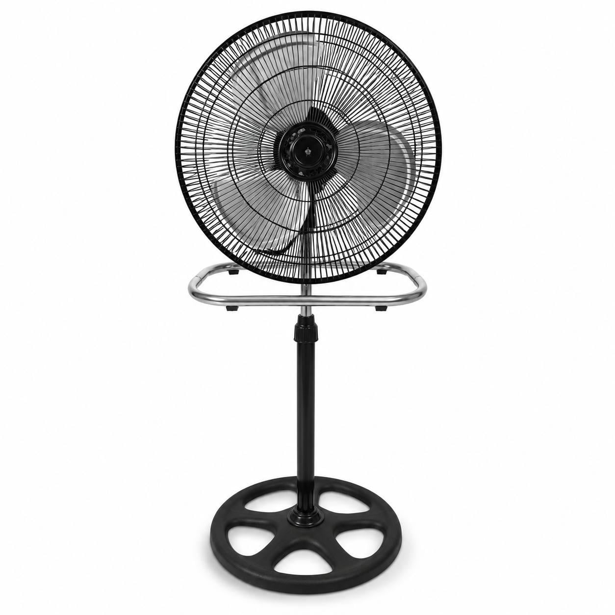 Вентилятор VEN 3в1 напольный/настольный/настенный 18" 50 см Черный (M1122)