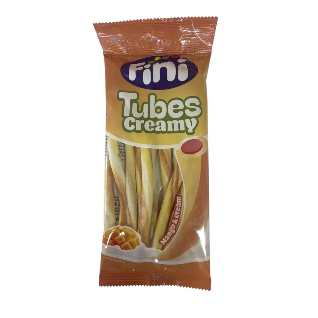 Мармелад жевательный Fini Tubes Creamy Манго-крем 80 г (00000006613)
