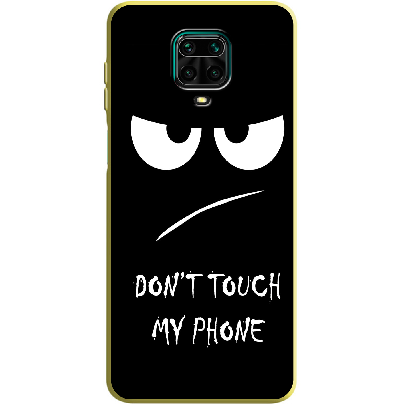 Чехол Boxface Xiaomi Redmi Note 9S Don't Touch my Phone Желтый силикон (39475-up535-39918)