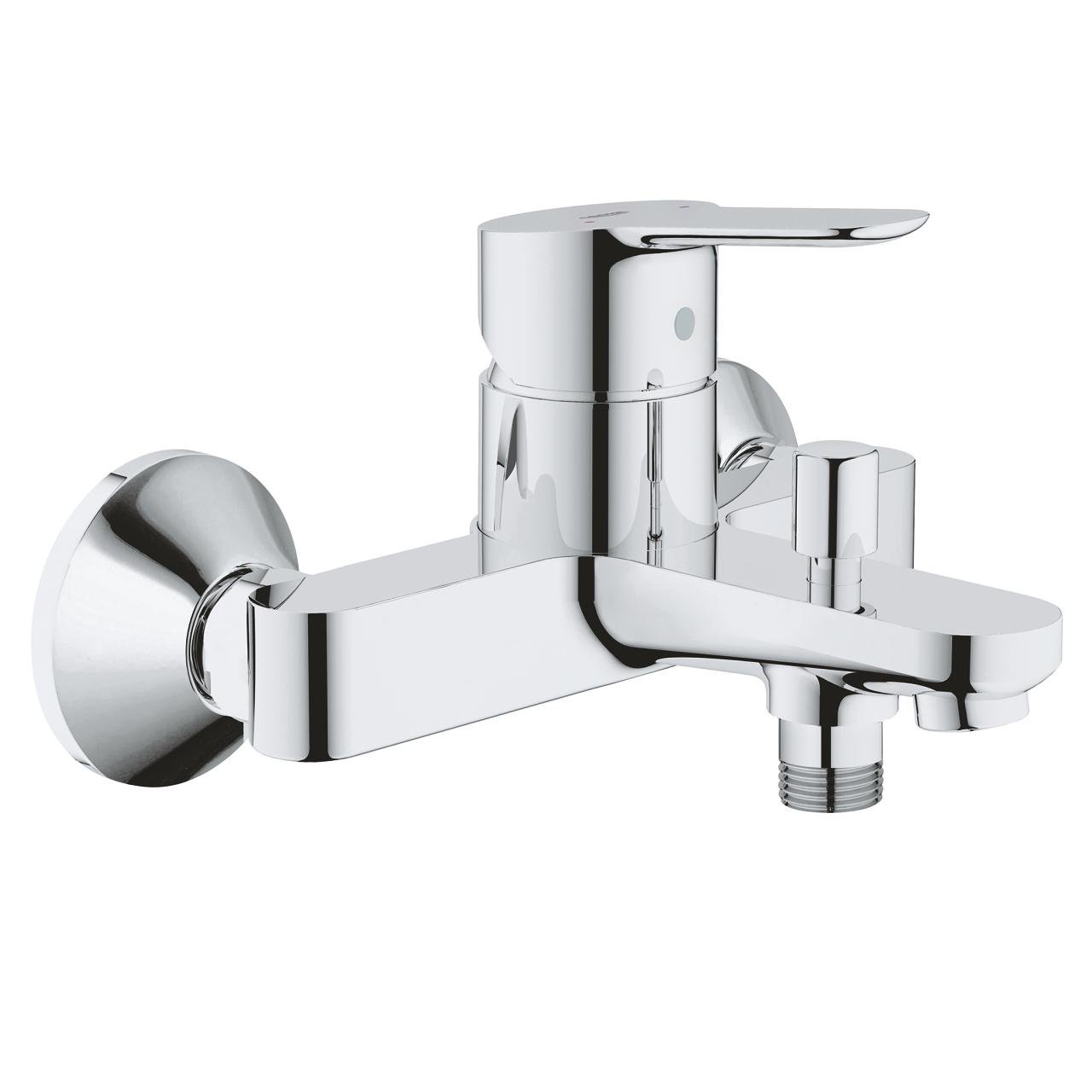 Смеситель для ванны Grohe BauEdge 23334000 однорычажный Хром (124245)