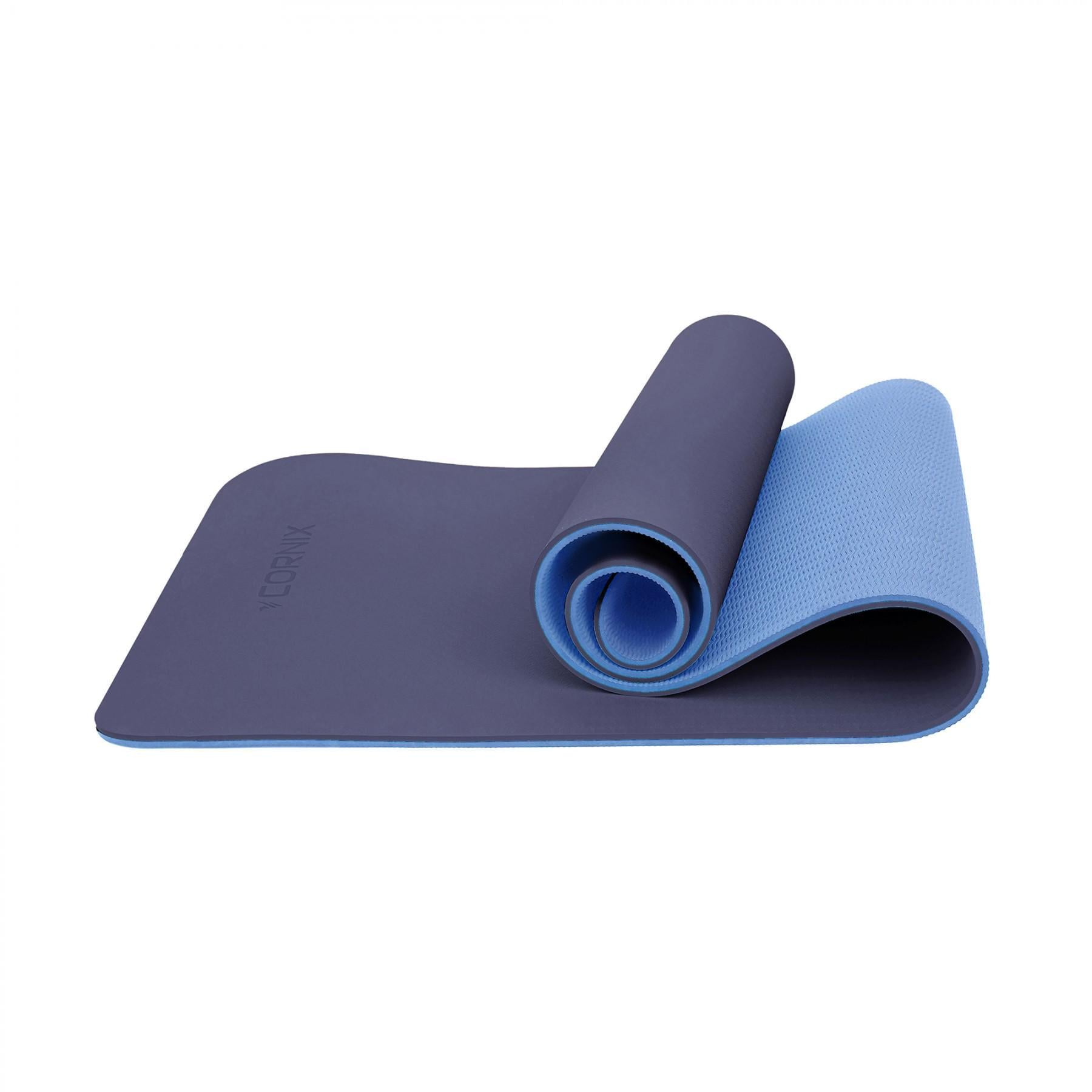 Коврик для фитнеса Cornix TPE XR-0092 183x61x1 cм Blue/Sky Blue (39233)