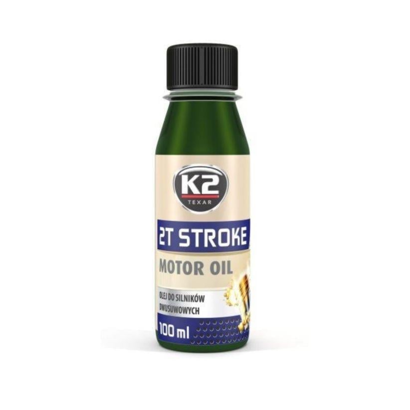 Масло для двухтактных двигателей K2 2T Stroke полусинтетика 100 мл Зеленый (O528GREENML100E)