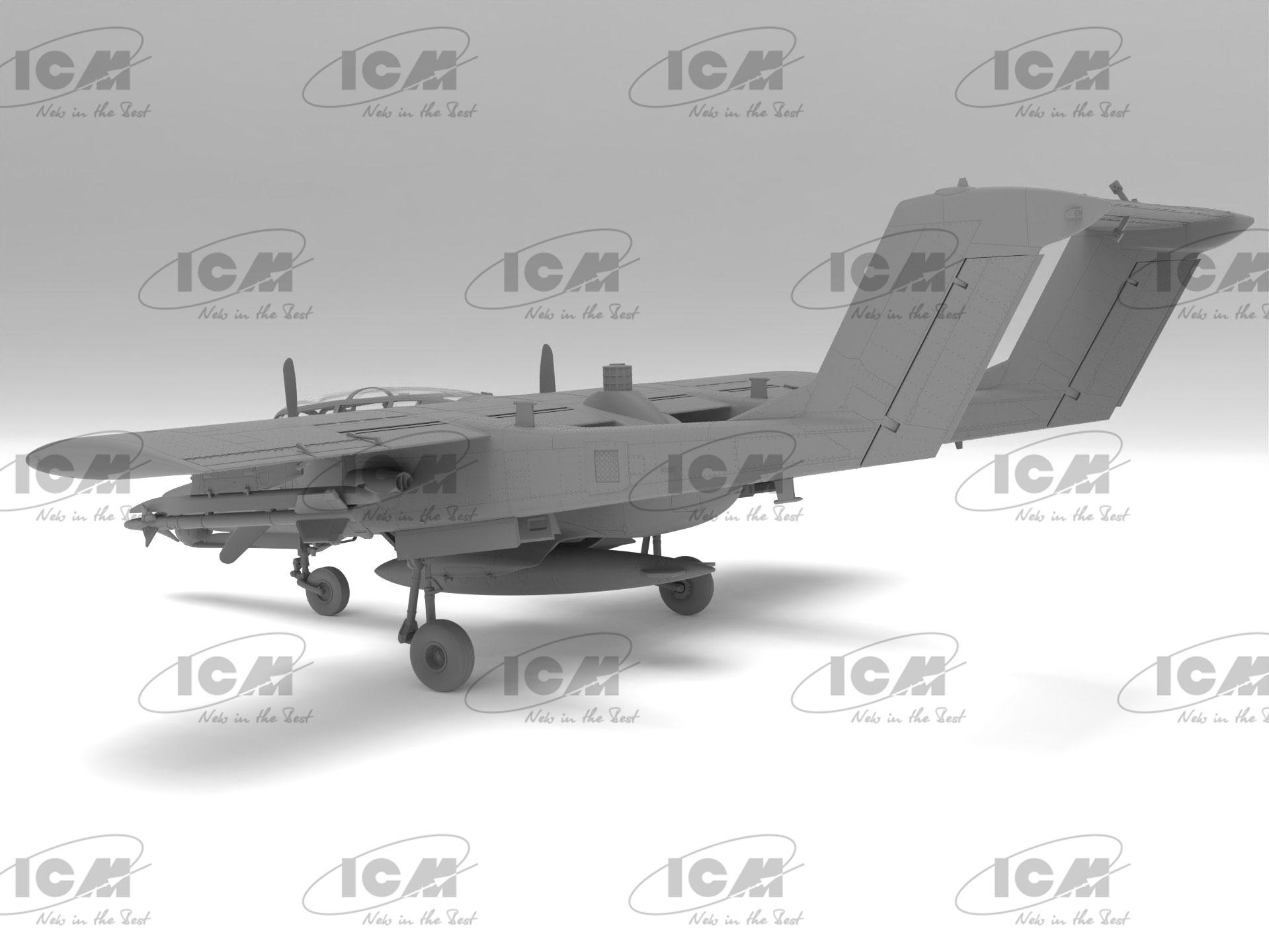 Сборная модель ICM Буря в пустыне американские самолеты OV-10A и OV-10D+ 1991 г (48302) - фото 19