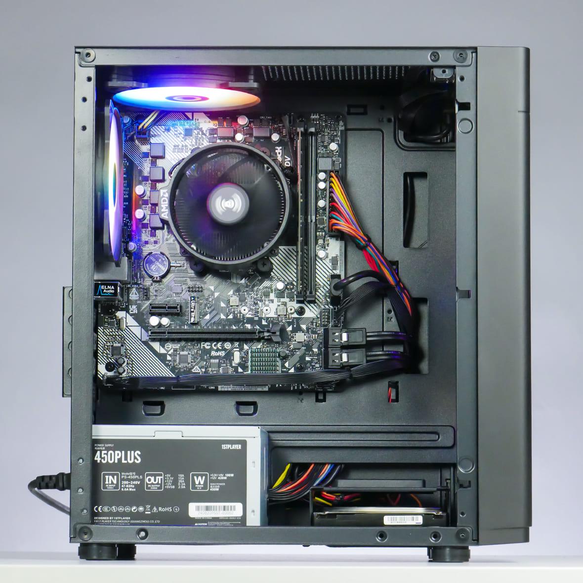 Комп’ютер ігровий DigitalfuryR5 Ryzen 5 5500 16 Gb DDR4 GTX 1660 Super 6 Gb 1000 Gb SSD M2 А520 500W - фото 3