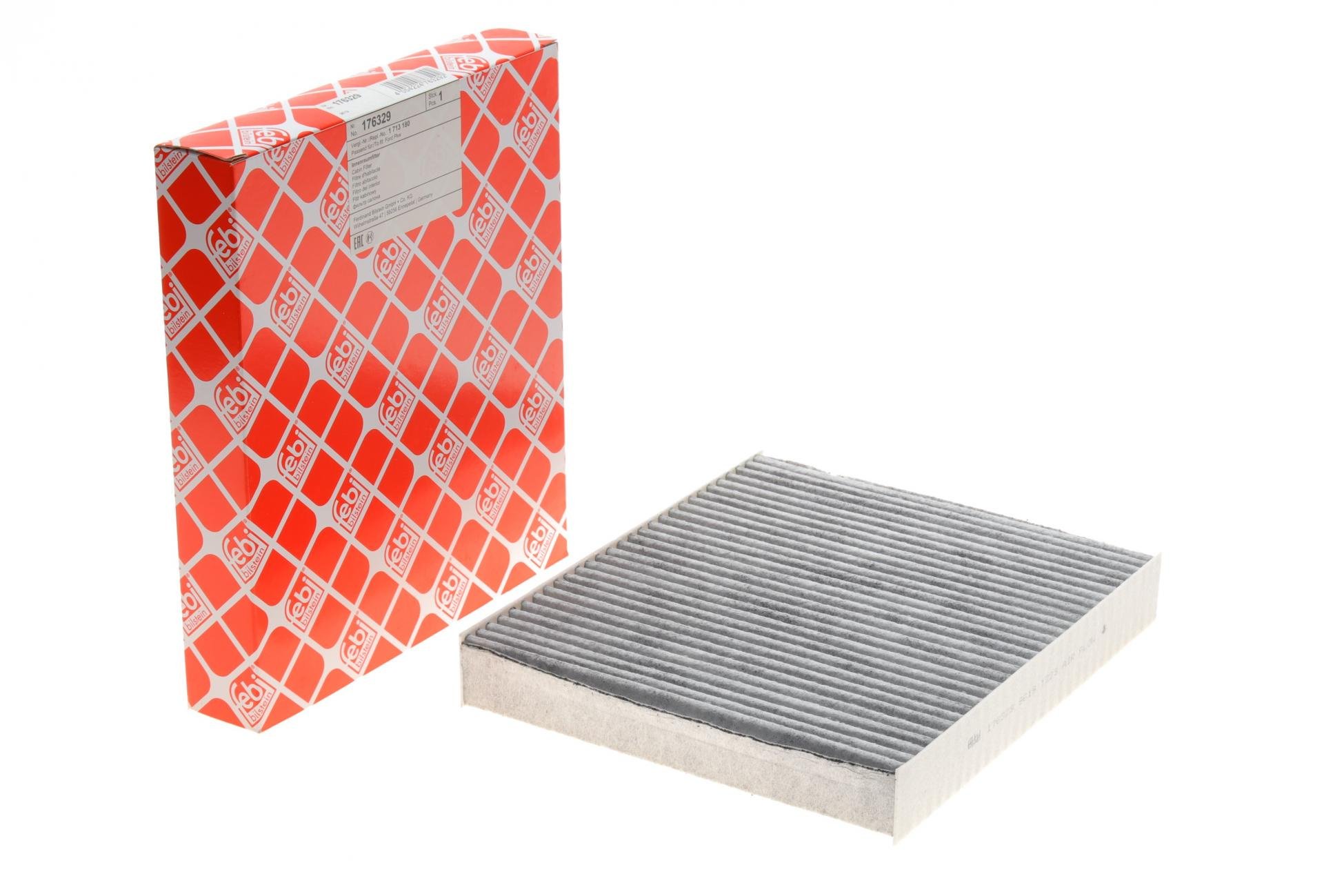 Фільтр салону FEBI BILSTEIN для Ford Focus/Mondeo 03- вугільний (176329)