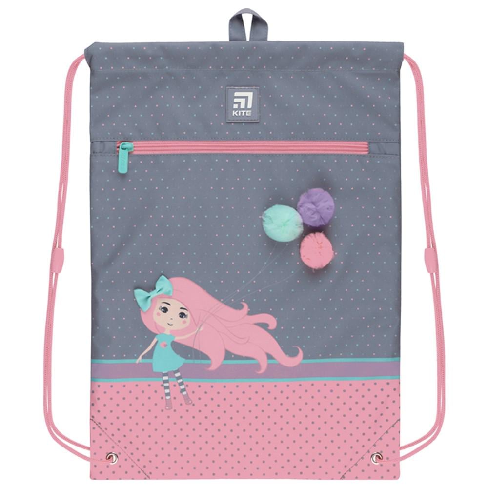 Сумка для обуви с карманом KITE Education Pretty Girl (K22-601M-9)