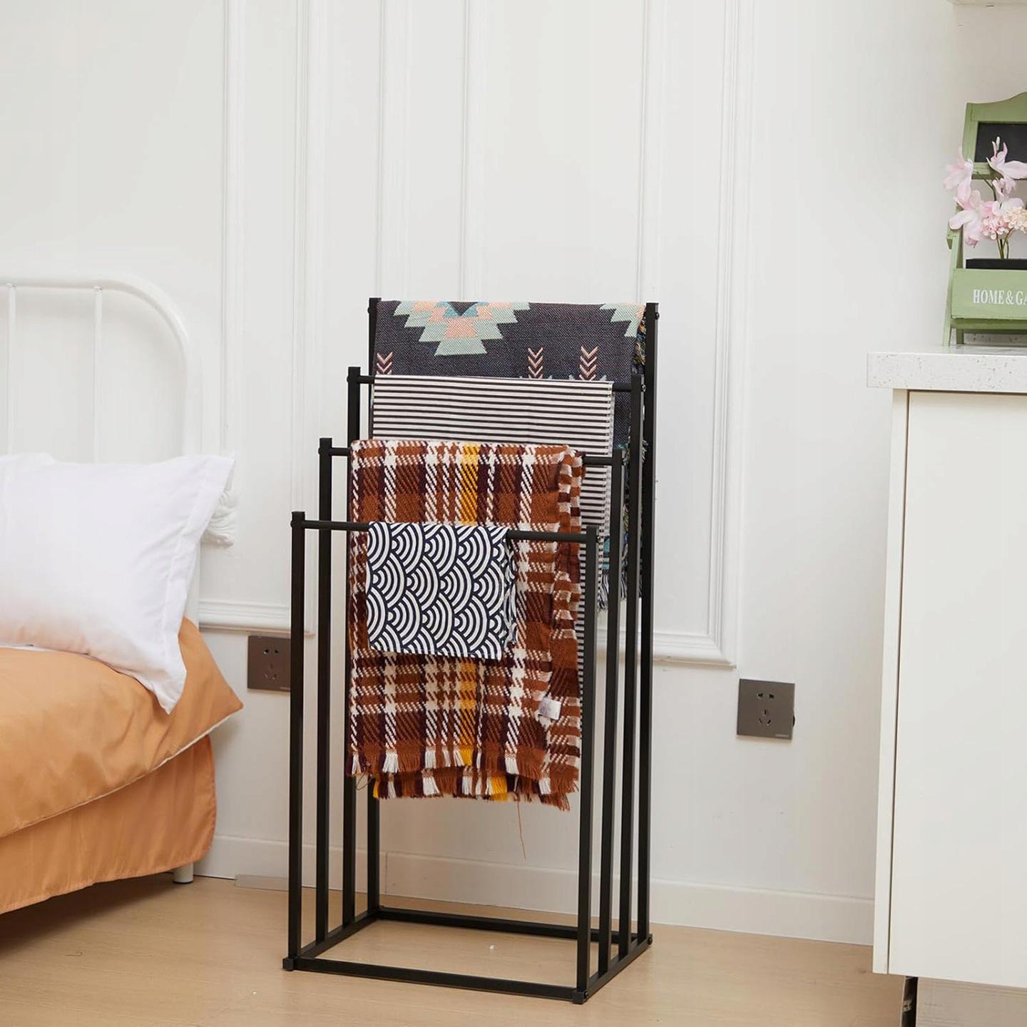 Стойка для полотенец напольная Telstar Черный (23373462) - фото 7 Стойка для полотенец напольная Telstar Черный (23373462) - фото 7