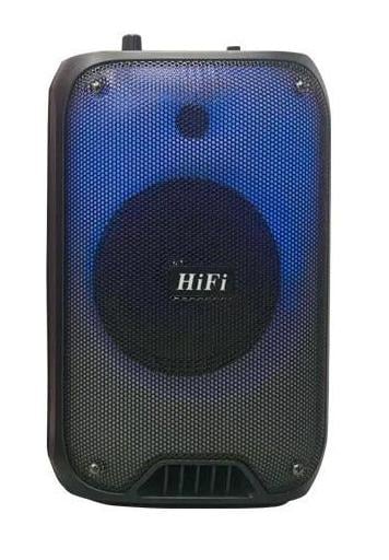 Портативная Bluetooth колонка RX-6168 8165 с LED-подсветкой Черный (RX-6168)