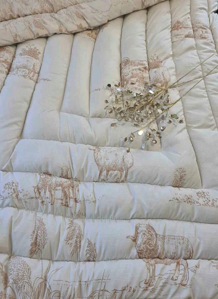 Одеяло евро Бежевый (20453)