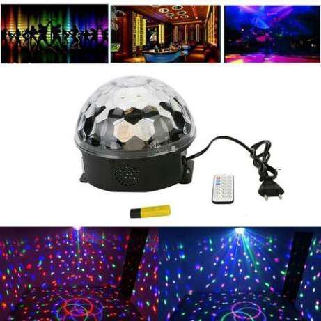 Светодиодный дискошар Music Ball M6 с Bluetooth светомузыка (10-3-2479) - фото 3