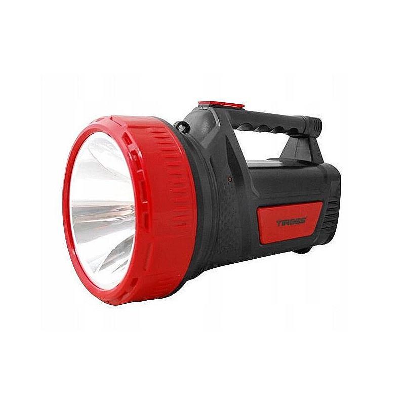Фонарь светодиодный Tiross TS-1875 аккумуляторный Black/Red (iz14603)