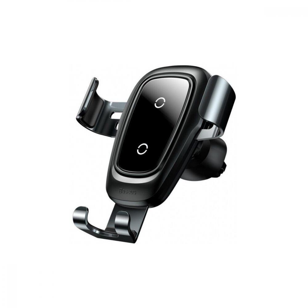 Автодержатель для телефона с БЗП BASEUS Metal Holder Air Outlet Tarnish (WXYL-B0A) - фото 2