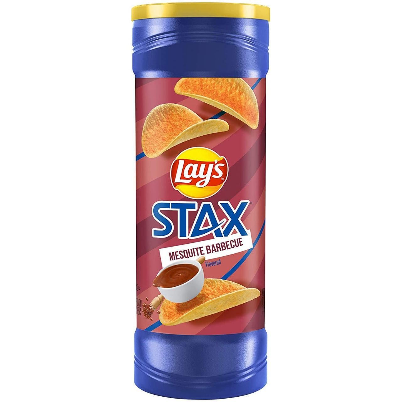 Чипсы Lay's STAX Mesquite Barbecue 155,9 г (1890503946)