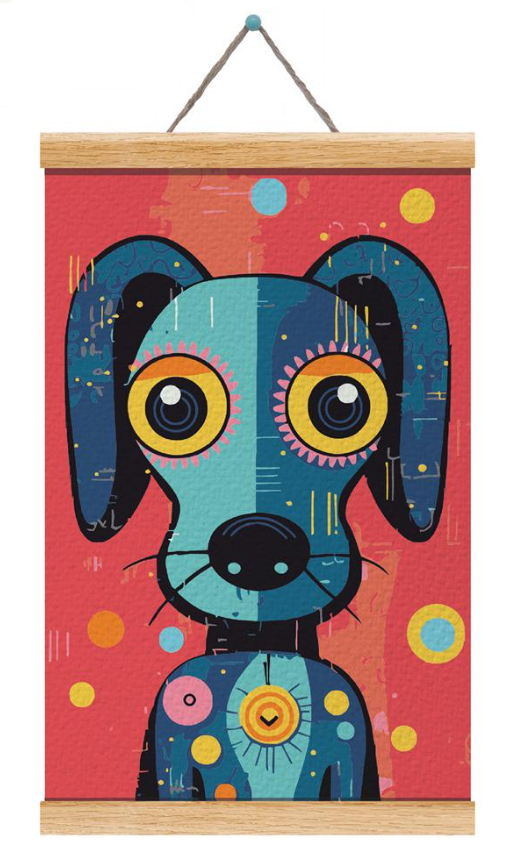 Картина по номерам ТехноПес M (6093 RU)