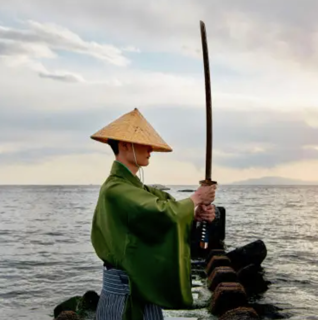 Капелюх бамбуковий в'єтнамський Samurai Hat Oriental (MK001077) - фото 5