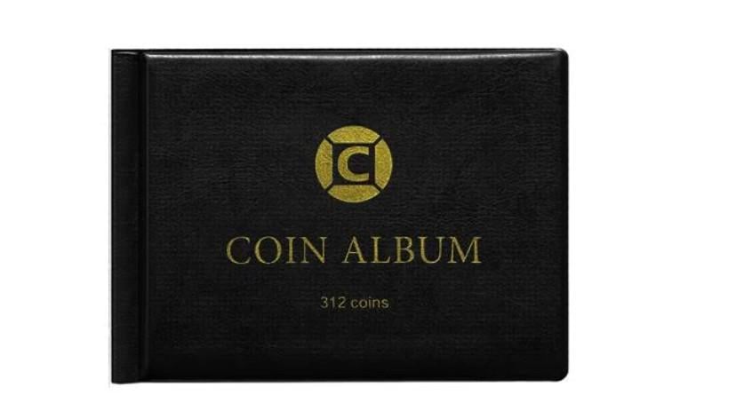 Альбом для монет на 312 ячеек подарочная уп. Альбом для монет на 312 ячеек подарочная уп.