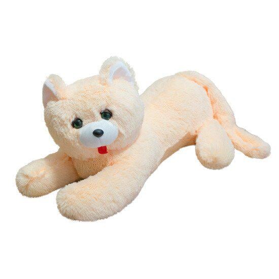 Мягкая игрушка Zolushka Кот Перс травка 57 см Молочный