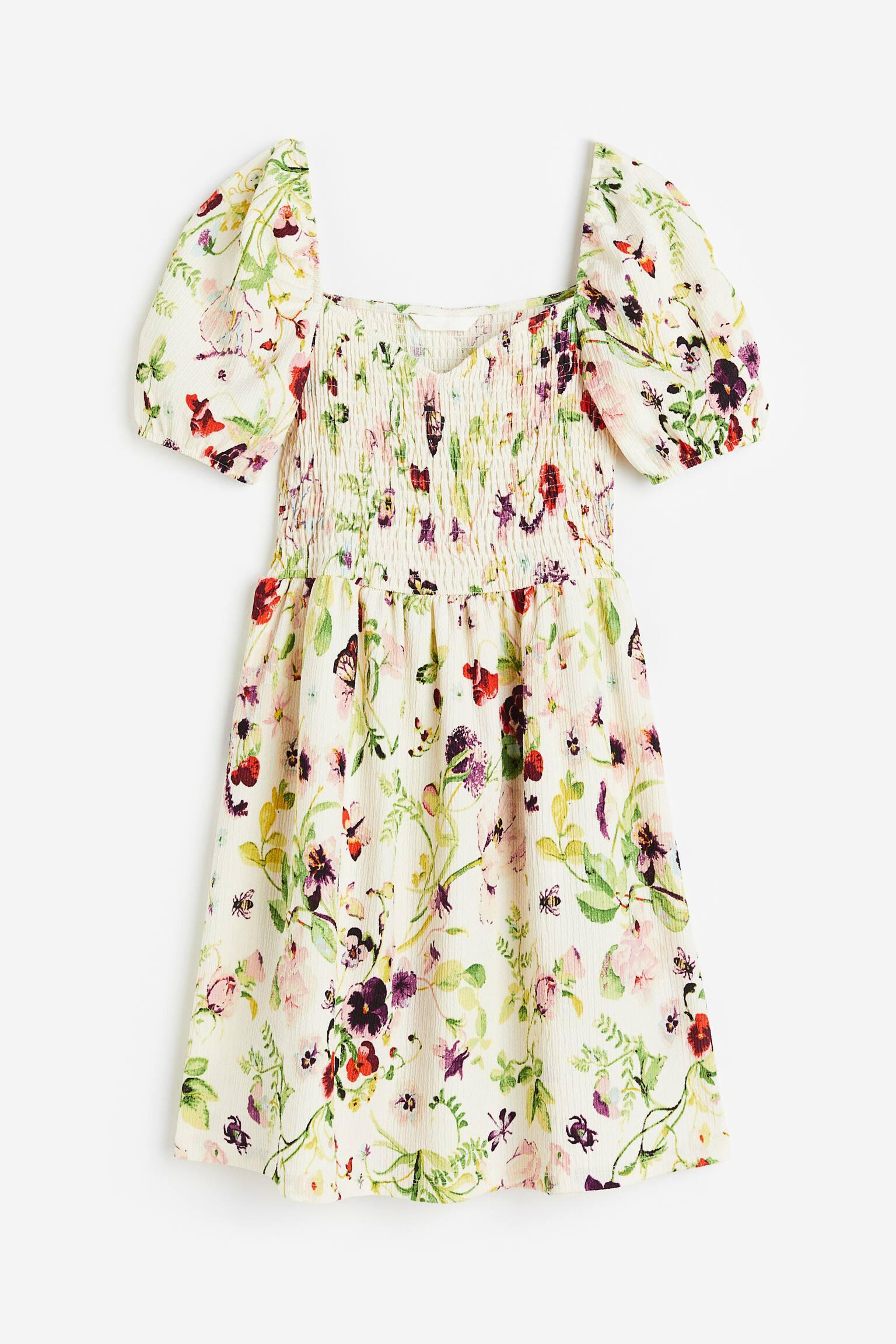 Сукня H&M Квіти 3XL Кремові (X26051154646)