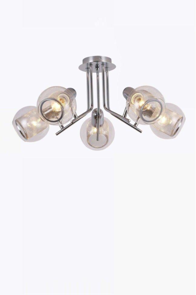 Люстра Blitz 1601 61x26 см Серо-прозрачный (1601-45)