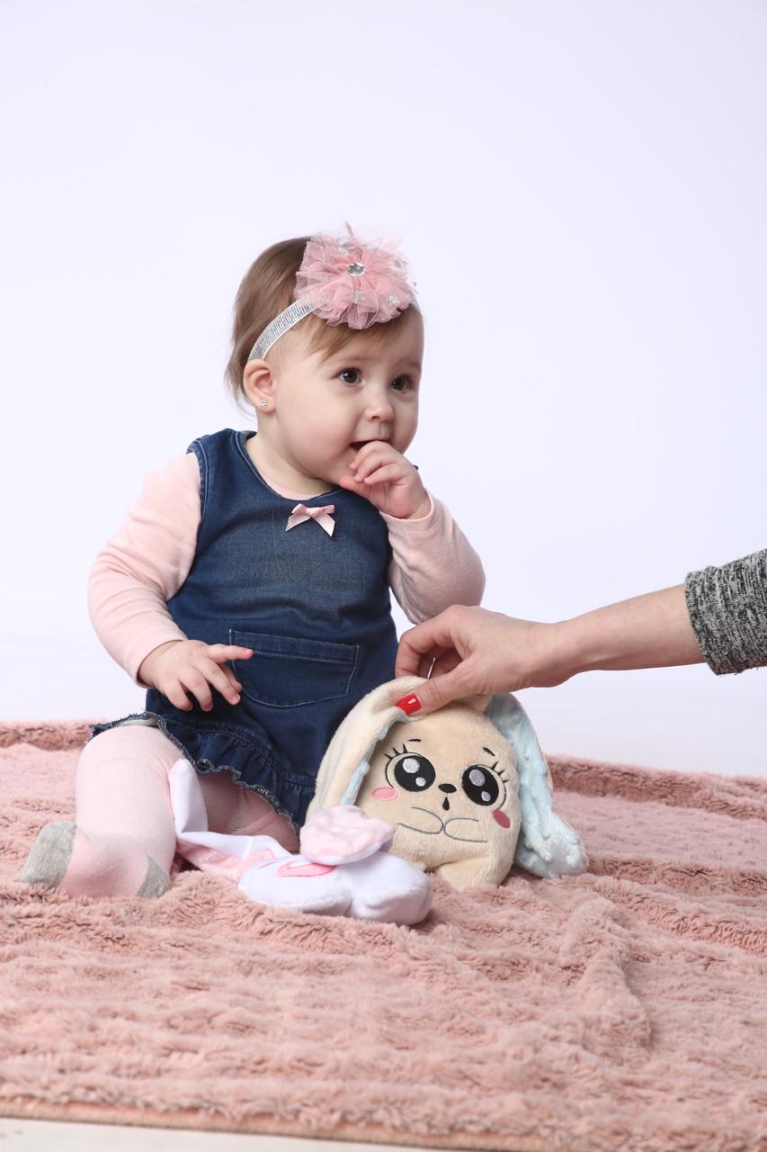 Игрушка-грелка Зайчик для новорожденных Бежевый (1766932721) - фото 4 Игрушка-грелка Зайчик для новорожденных Бежевый (1766932721) - фото 4