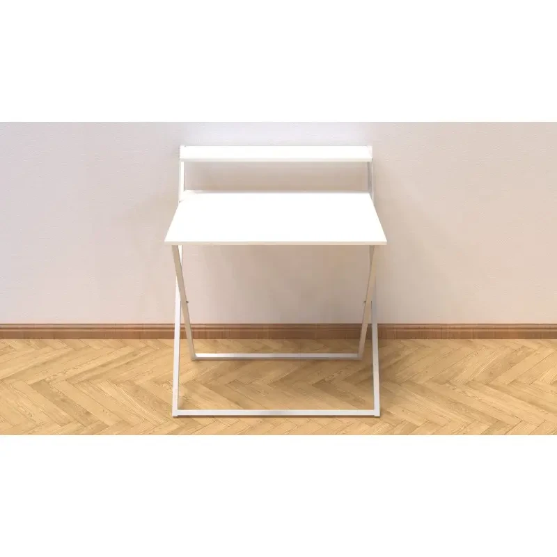 Стіл трансформер Ferrum-decor Kompakt 2 метал/ДСП 16 мм Білий/Білий (FRD-104697) - фото 3 Стіл трансформер Ferrum-decor Kompakt 2 метал/ДСП 16 мм Білий/Білий (FRD-104697) - фото 3