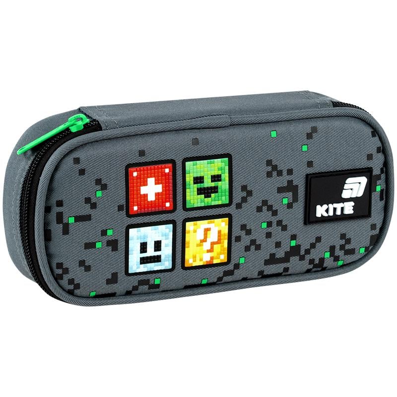 Пенал шкільний KITE Pixel 1 відділення (K26-662-22)