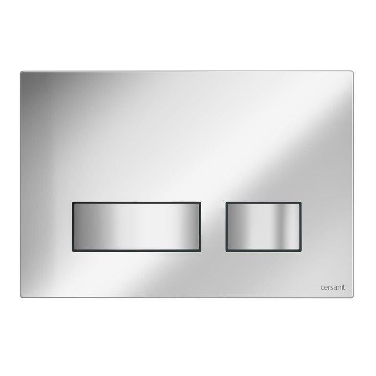 Кнопка слива Cersanit MOVI Матовый хром (000019537)