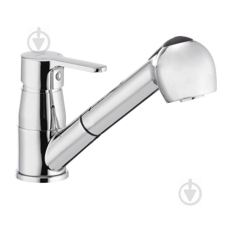 Смеситель для кухни с выдвижной лейкой IBERGRIF SQUARE M14522 (IB0028)