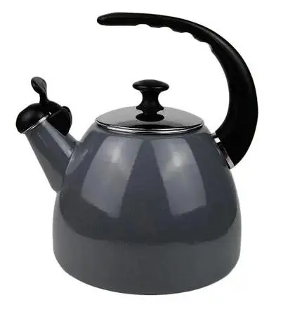 Чайник із свистком Kamille KM-1040C 2,5 л Сірий (8-6-4696632)