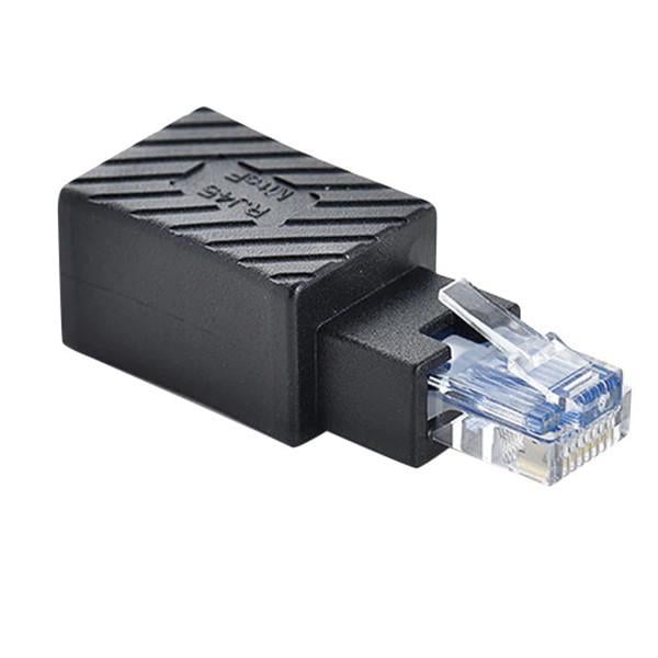 Переходник соединитель SUNROZ LAN RJ45 Male RJ45 Female прямой (A48529)