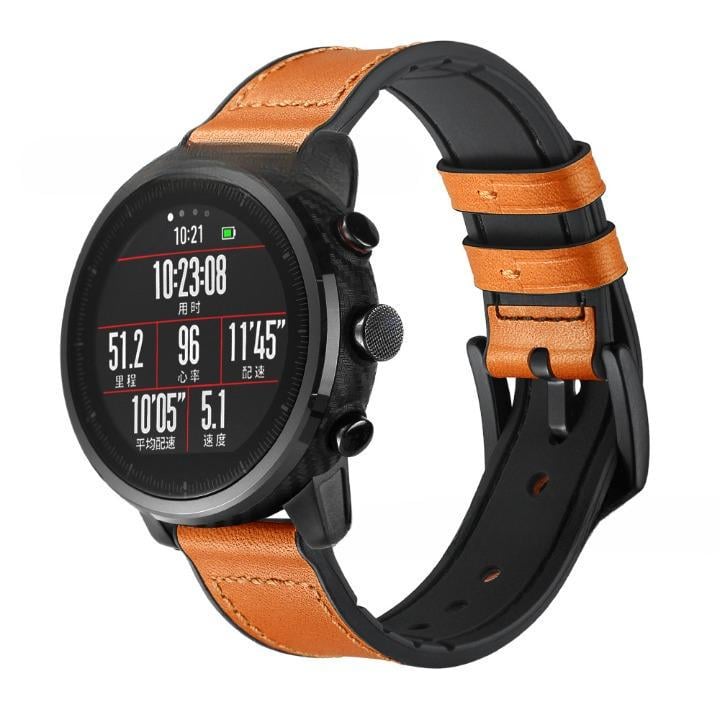 Ремешок для смарт-часов Youth Version для Amazfit/Huawei/Samsun 22 мм Коричневый (2191P)