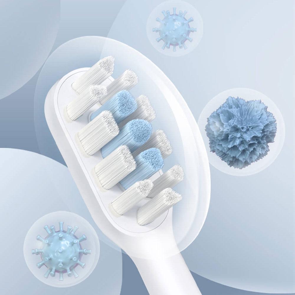 Насадка для зубної електрощітки MiJia T301/T302 Regular 3 шт. (MBS303) - фото 4