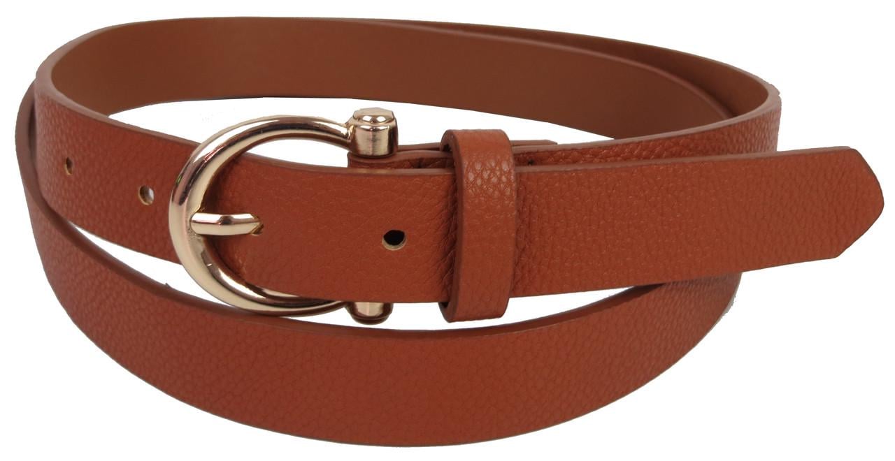 Жіночий ремінь C&A зі штучної шкіри Коричневий (2067685)