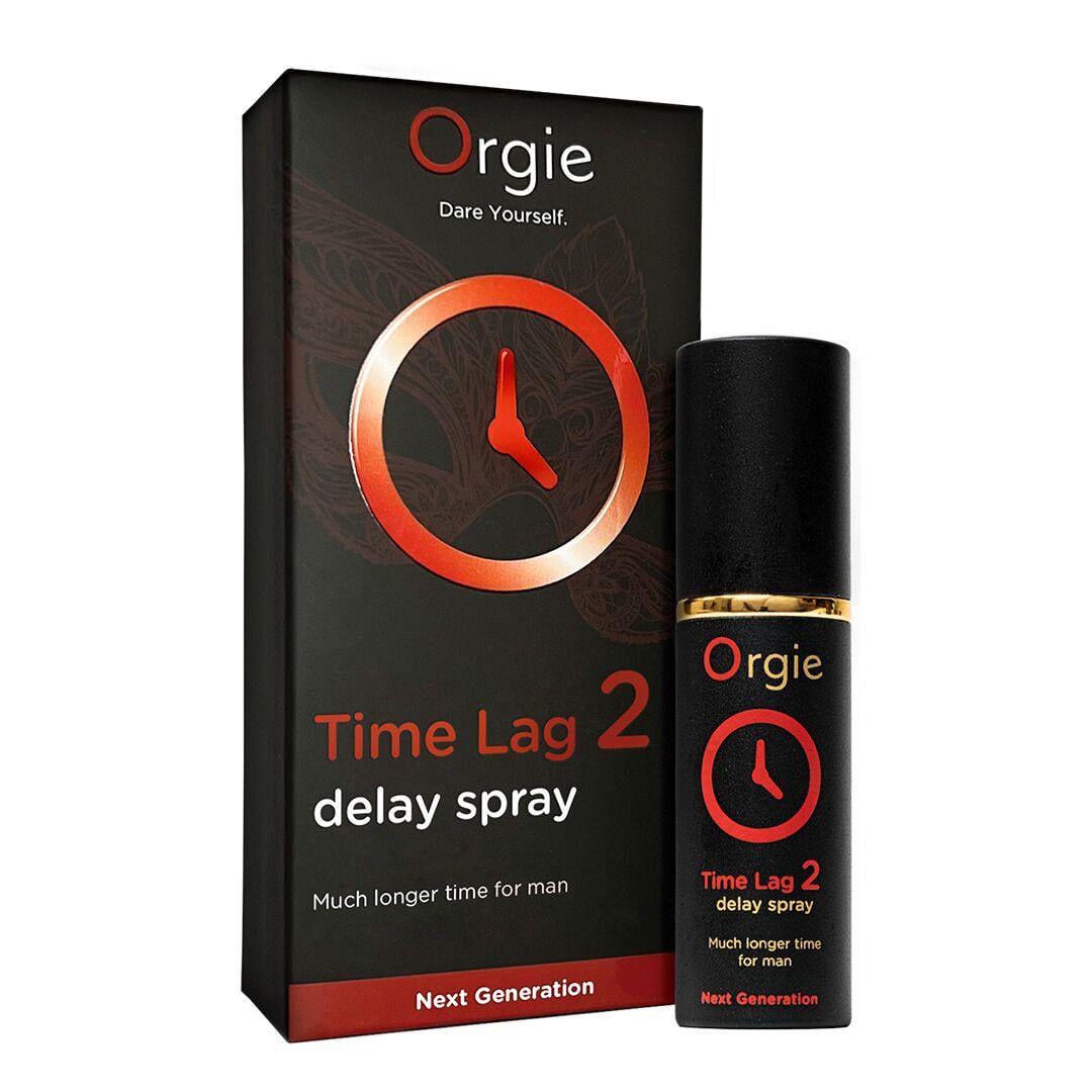 Спрей-пролонгатор Orgie Time Lag 2 Delay Spray без анестетиків з екстрактом даміани 10 мл (SX1568)