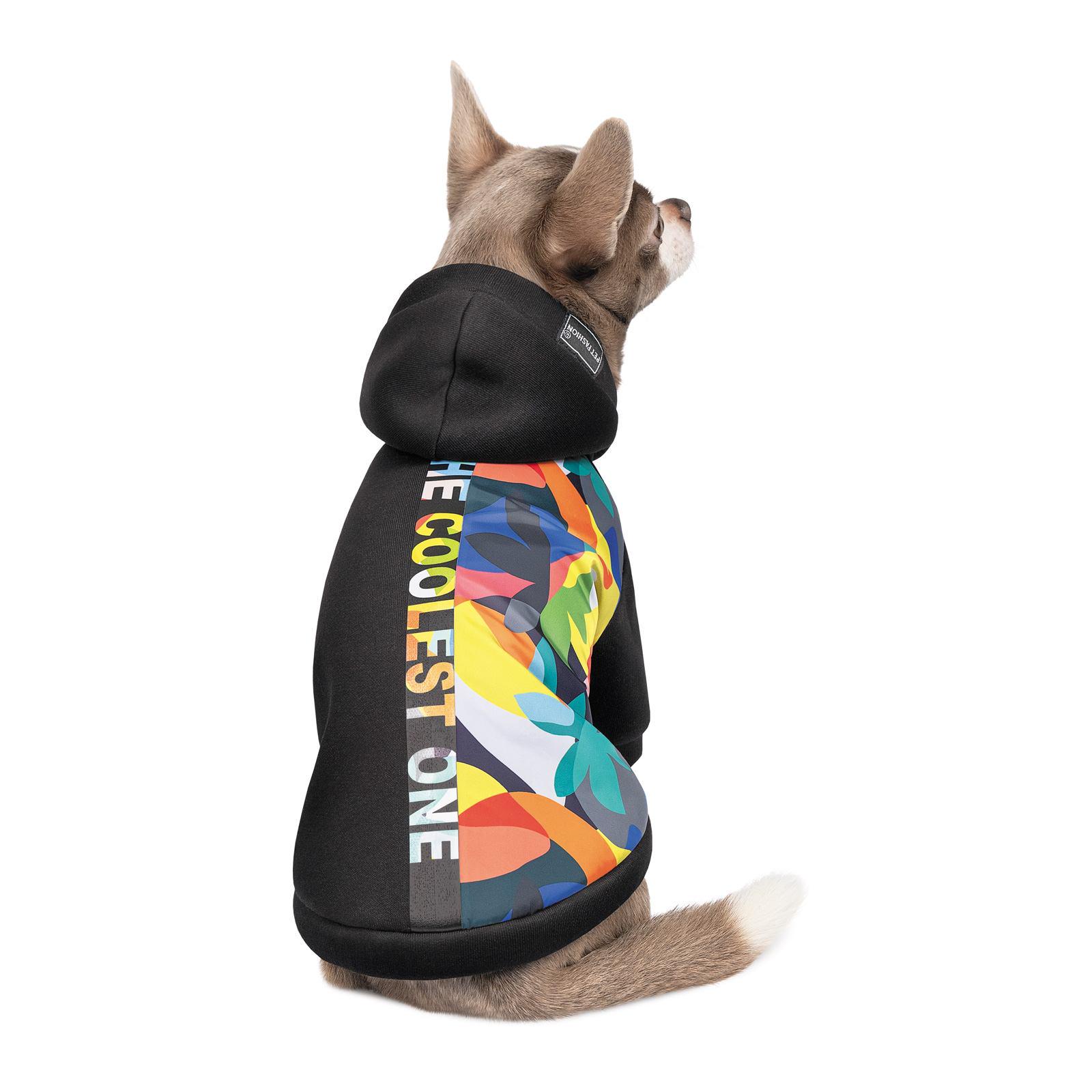 Толстовка Pet Fashion "THE CoolEST" L Черный (100902)