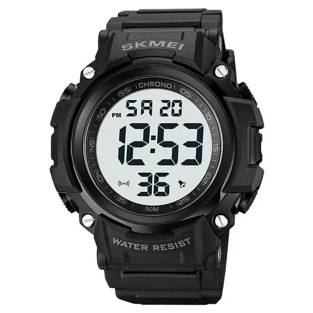 Годинник наручний чоловічий Skmei 1886BKWT Black (tf4695)