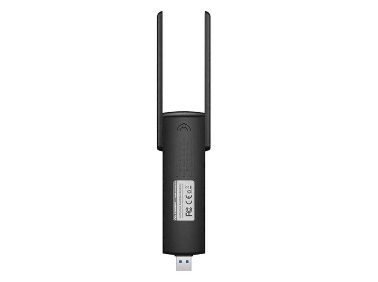 Адаптер Wifi Comfast USB 3.0 дводіапазонний 1200 Мбіт/с 2,4/5 гГц - фото 3