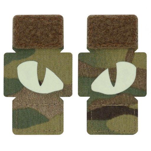 Нашивка M-Tac Tiger Eyes Laser Cut 2 шт. Multicam