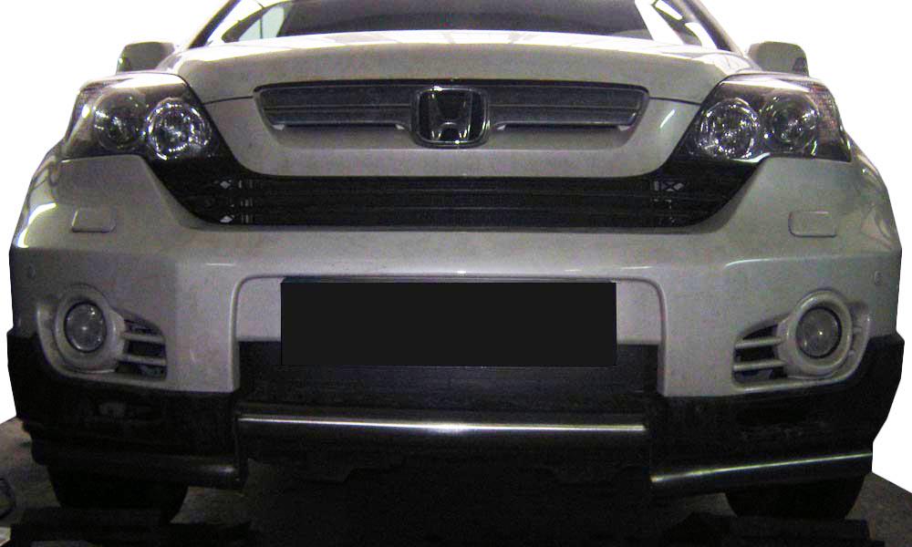 Передняя защита ST017 CAN для Honda CRV 2007-2011 гг. нержавеющая сталь Хром