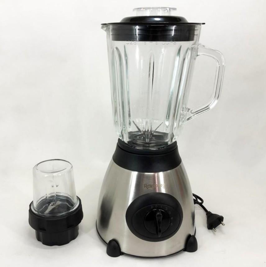 Блендер-измельчитель Rainberg RB-2223 со стеклянной чашей и мини-мельницей-кофемолкой 2000 Вт (1101) - фото 2 Блендер-измельчитель Rainberg RB-2223 со стеклянной чашей и мини-мельницей-кофемолкой 2000 Вт (1101) - фото 2