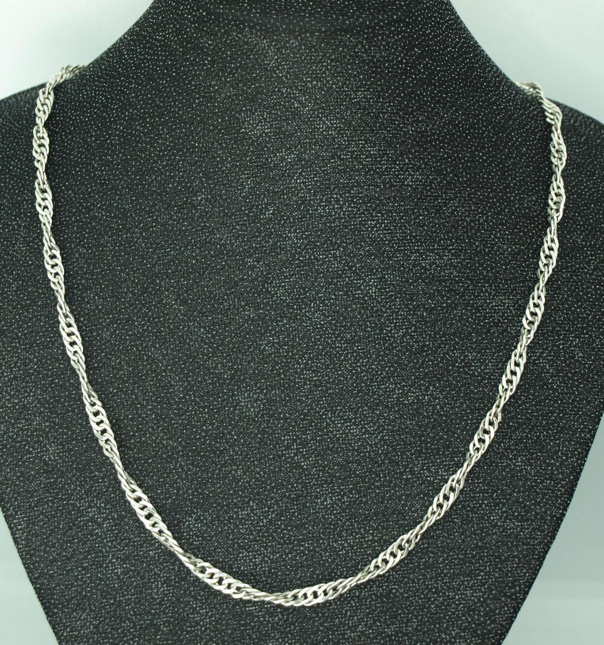 Цепочка из серебра проба 925 55 см (С51) - фото 2 Цепочка из серебра проба 925 55 см (С51) - фото 2