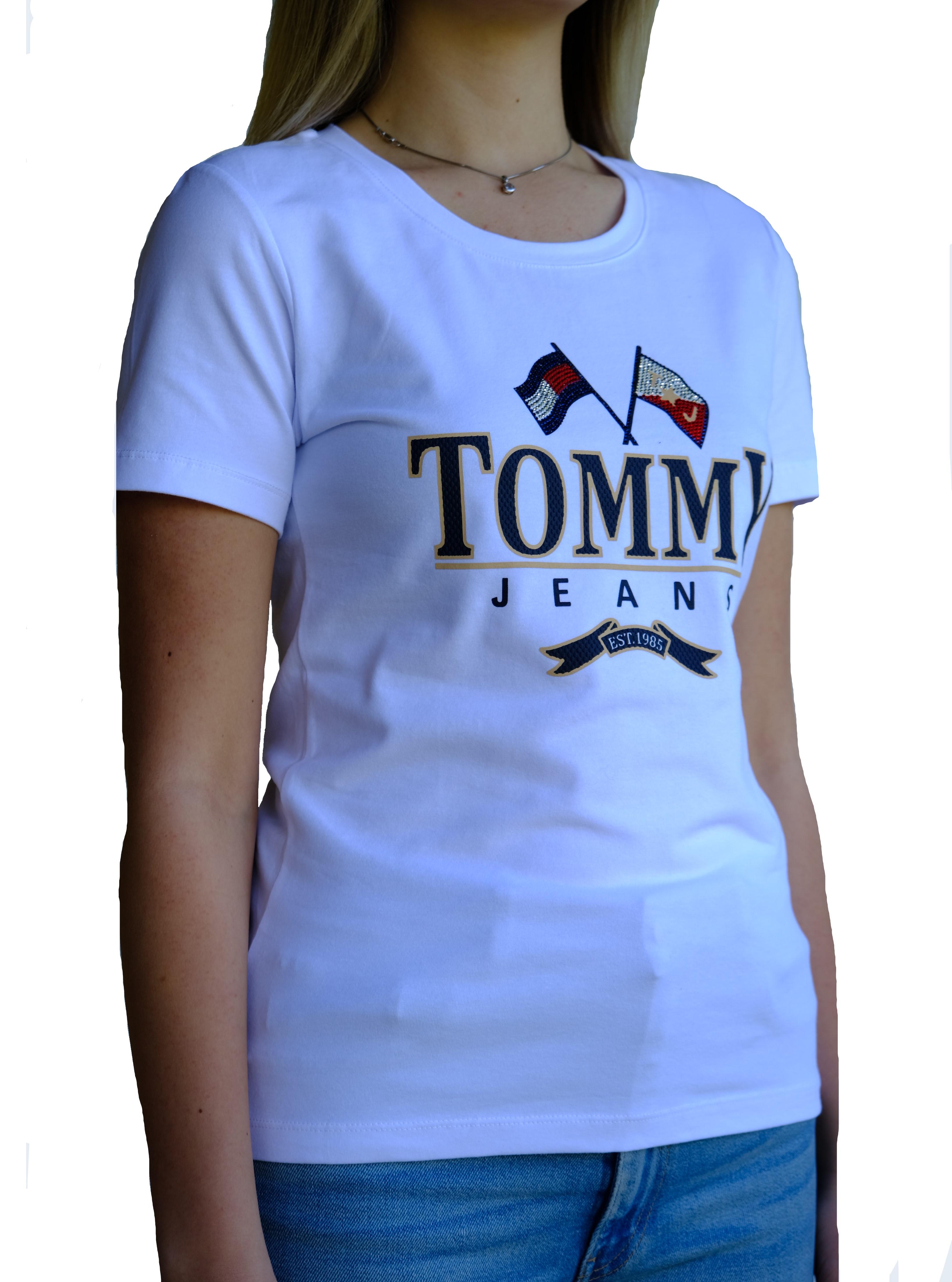 Футболка жіноча Tommy Hilfiger B-1002 L White (10647002) - фото 4