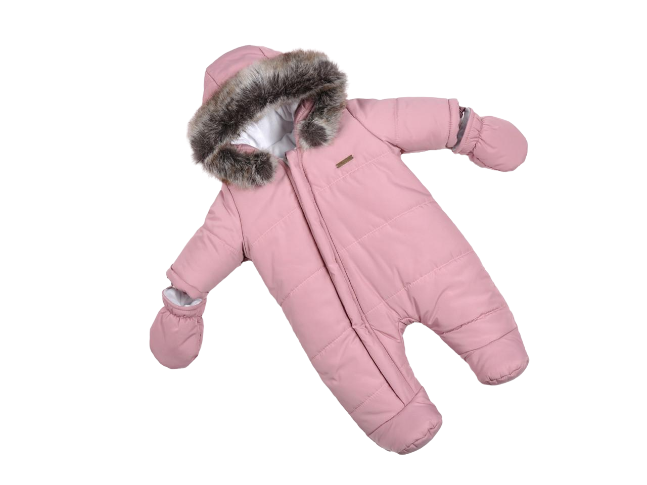 Комбинезон Аляска 74 см Пудровый (Lam1037)