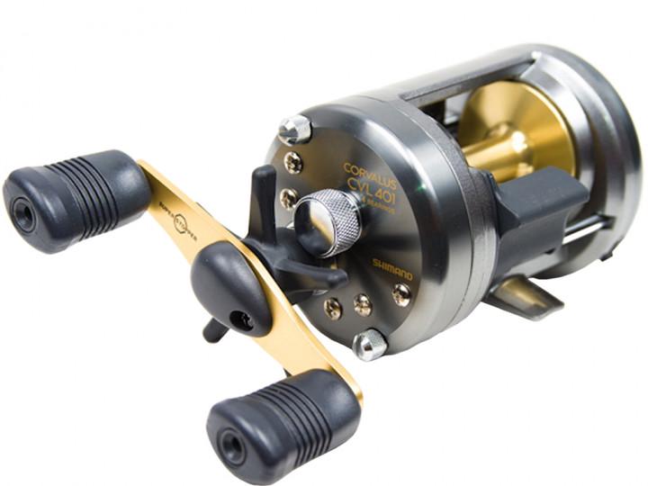 Катушка Shimano Corvalus 401 3+1BB 5.2:1 (2266-73-23) - фото 2