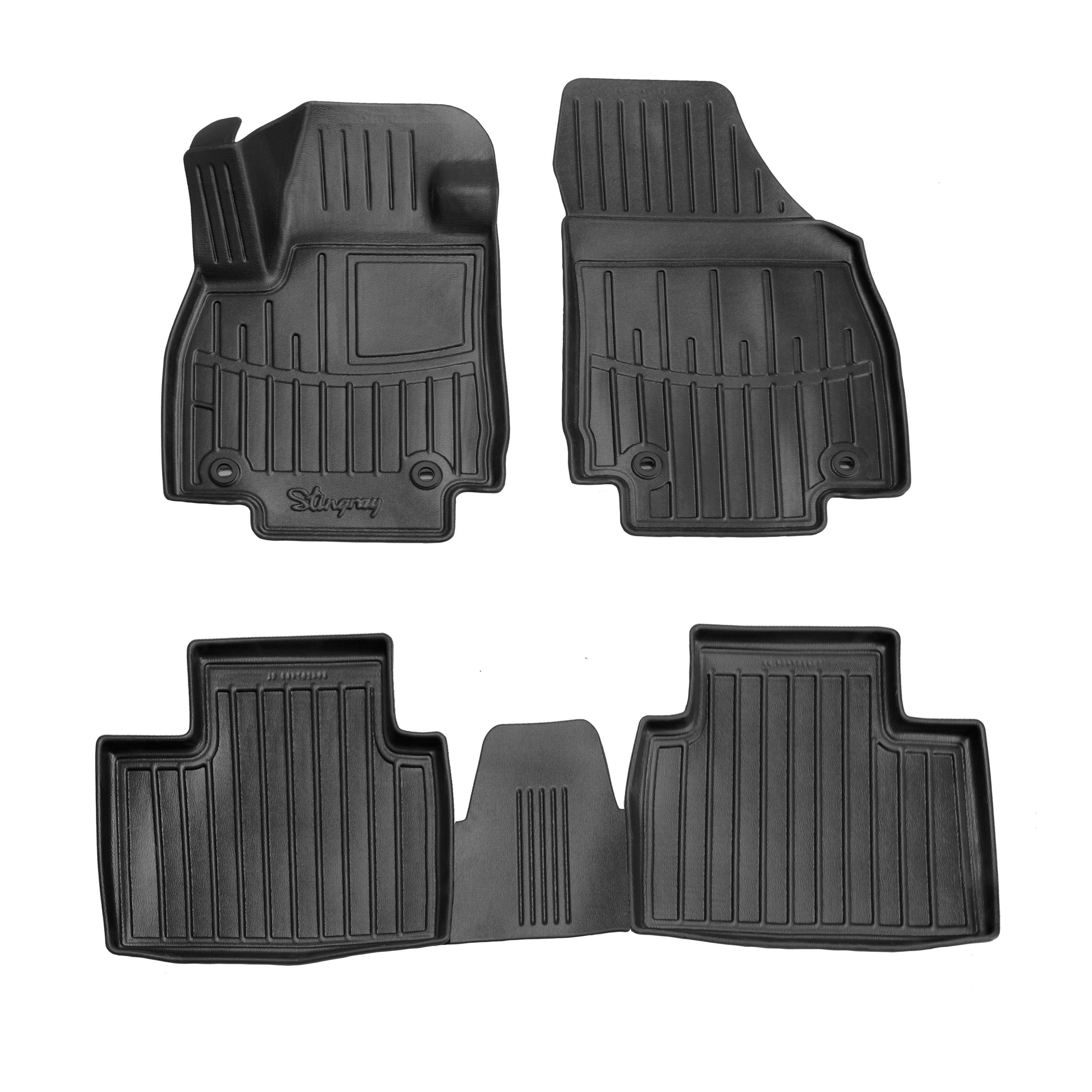 Коврики Stingray 3D для MG ZS 2024- рр. полиуретан 5 шт. Черный (158329) Коврики Stingray 3D для MG ZS 2024- рр. полиуретан 5 шт. Черный (158329)