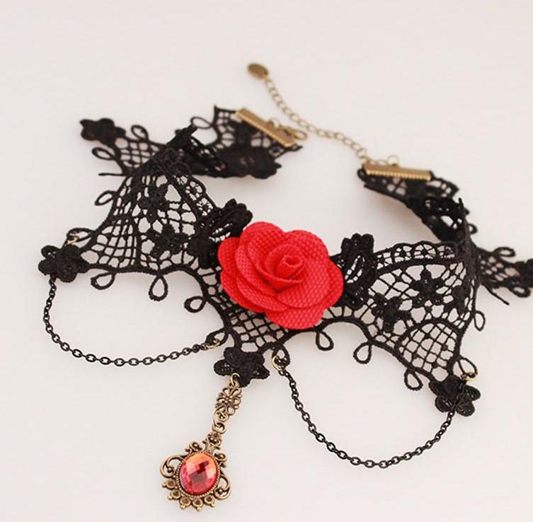 Женский ажурный чокер в стиле стимпанк Fashion Jewelry (1707622)